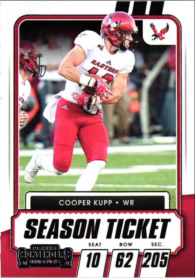 2021 Panini Contenders Draft Picks Cooper Kupp