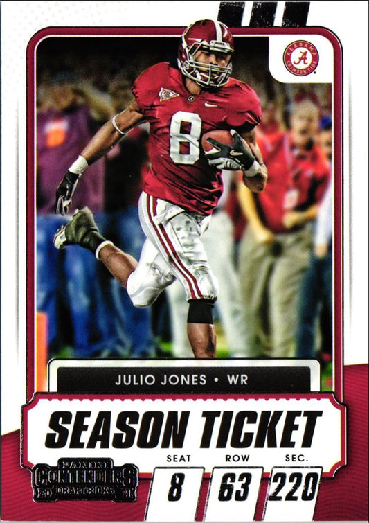 2021 Panini Contenders Draft Picks Julio Jones