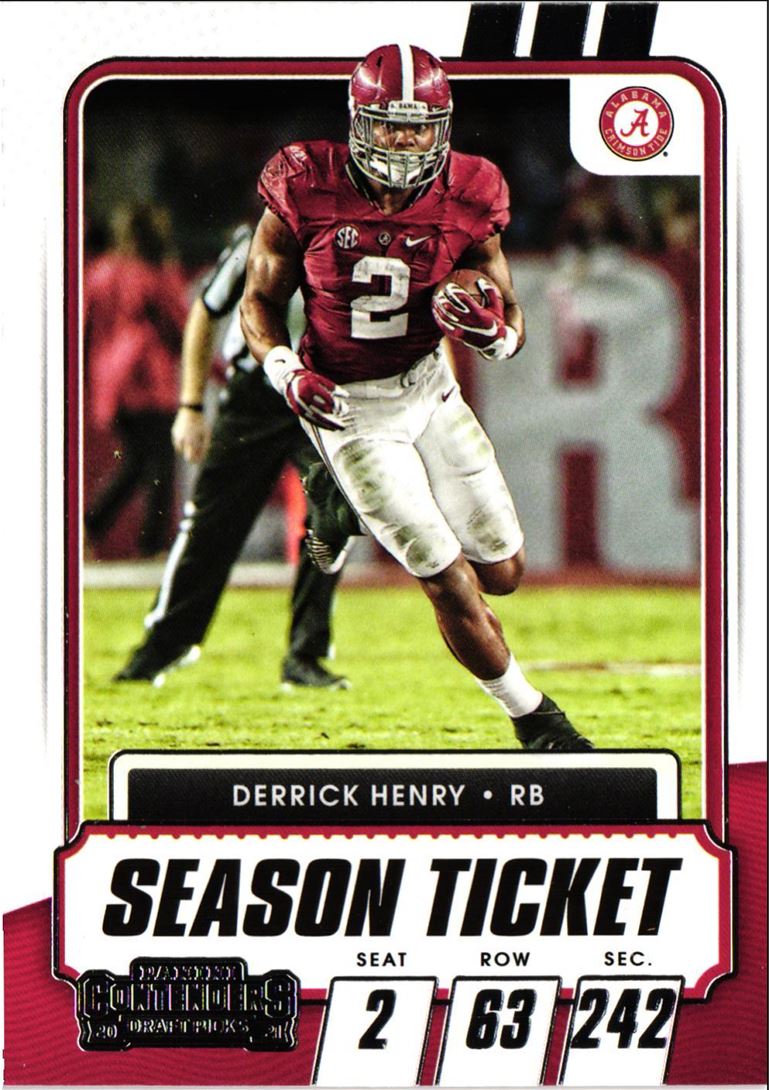 2021 Panini Contenders Draft Picks Derrick Henry