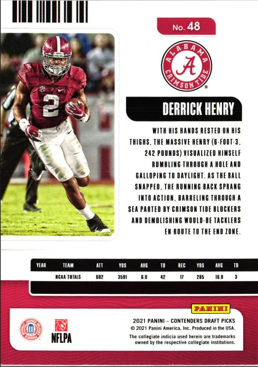 2021 Panini Contenders Draft Picks Derrick Henry