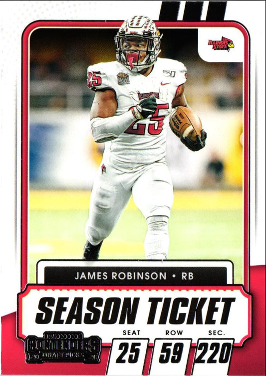 2021 Panini Contenders Draft Picks James Robinson