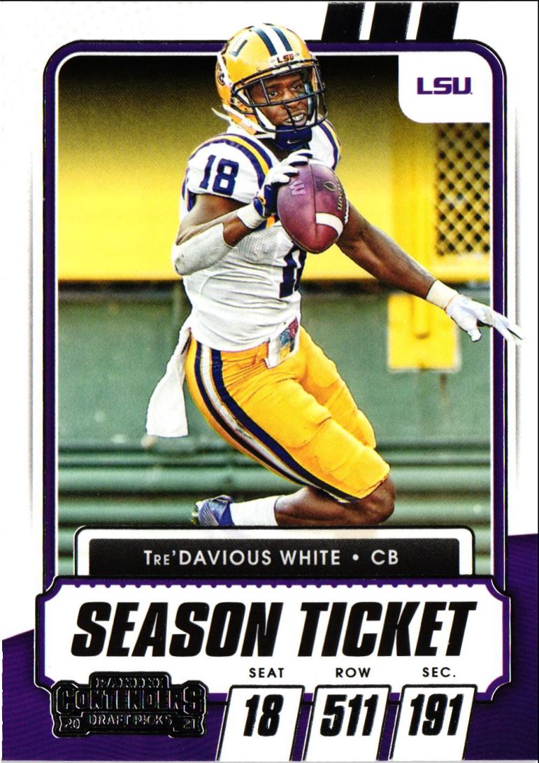 2021 Panini Contenders Draft Picks Tre'Davious White