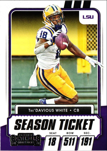 2021 Panini Contenders Draft Picks Tre'Davious White