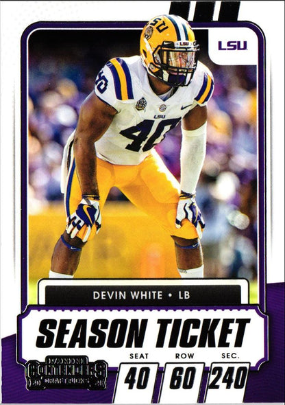 2021 Panini Contenders Draft Picks Devin White