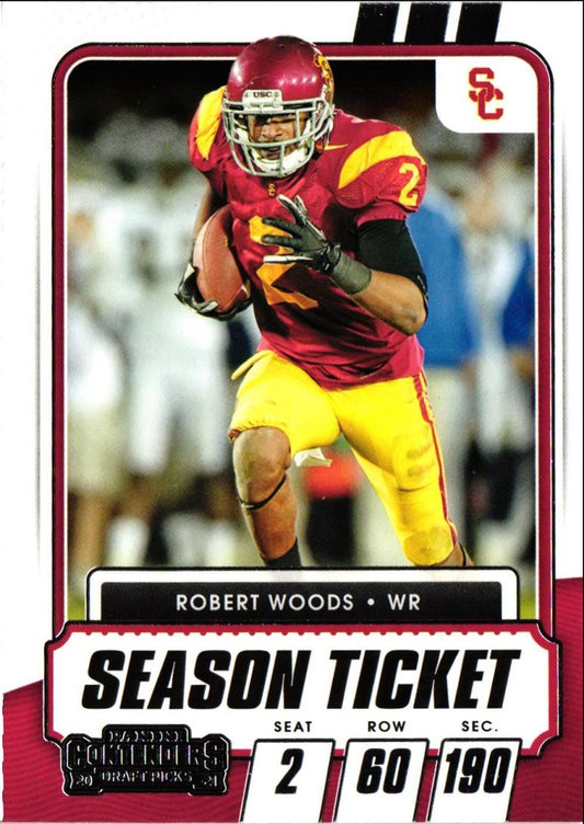 2021 Panini Contenders Draft Picks Robert Woods