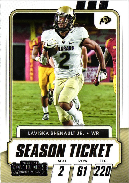 2021 Panini Contenders Draft Picks Laviska Shenault Jr.