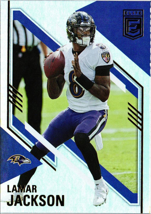 2021 Panini Elite Lamar Jackson