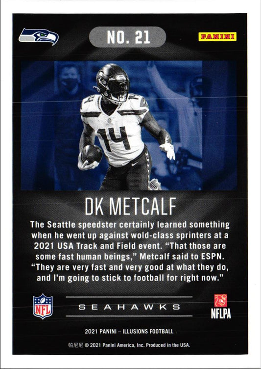 2021 Panini Illusions DK Metcalf