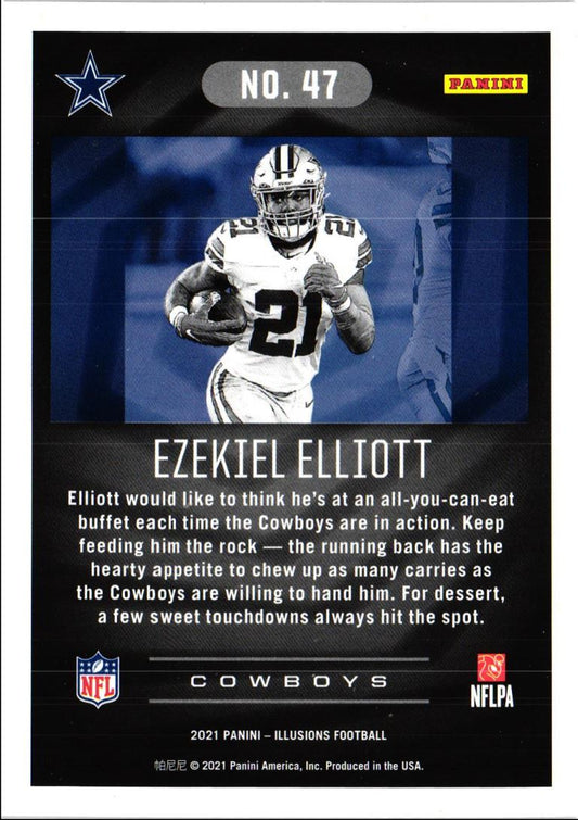 2021 Panini Illusions Ezekiel Elliott