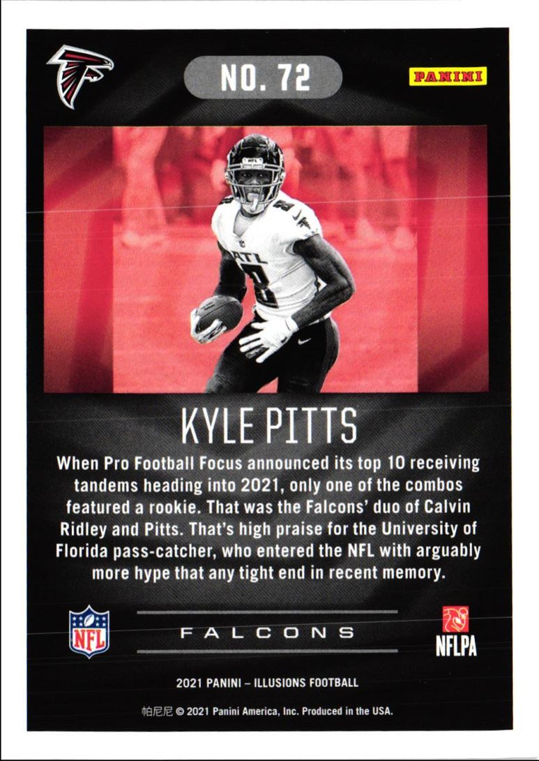 2021 Panini Illusions Kyle Pitts