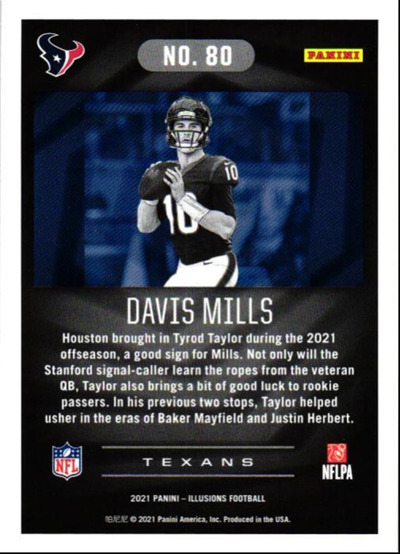 2021 Panini Illusions Davis Mills