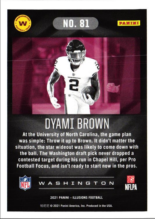 2021 Panini Illusions Dyami Brown