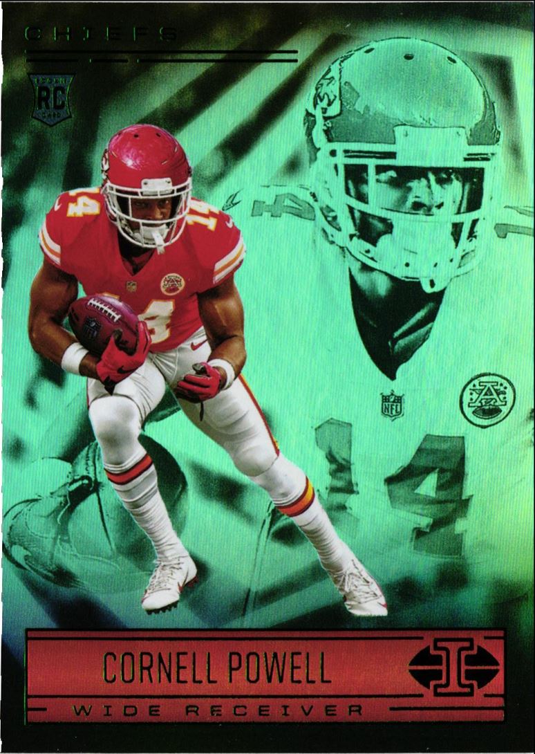 2021 Panini Illusions Green Cornell Powell