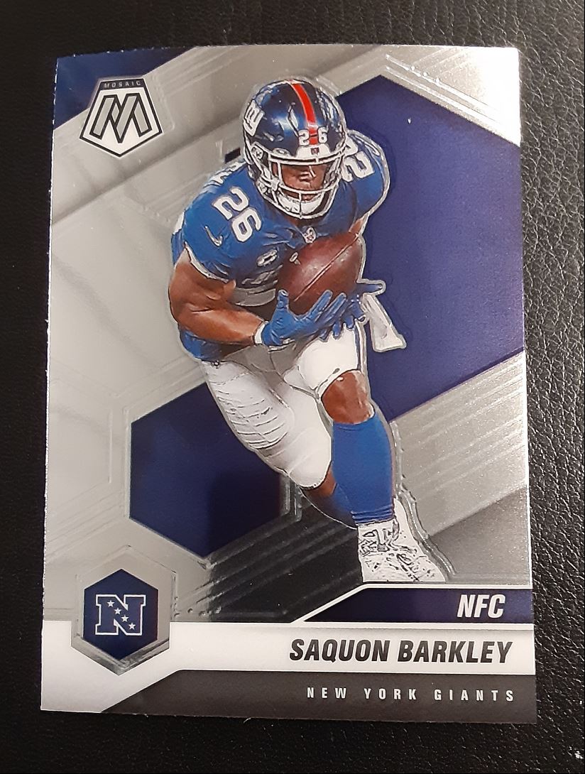 2021 Panini Mosaic Saquon Barkley