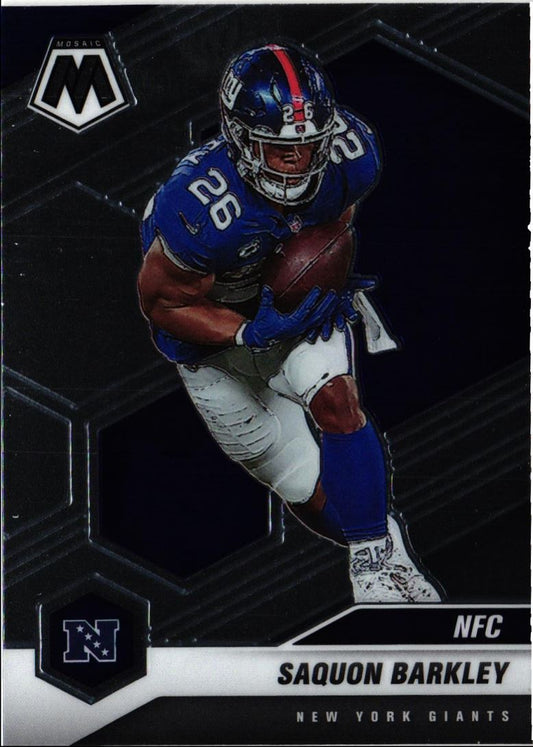 2021 Panini Mosaic Saquon Barkley