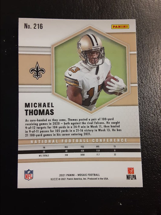 2021 Panini Mosaic Michael Thomas