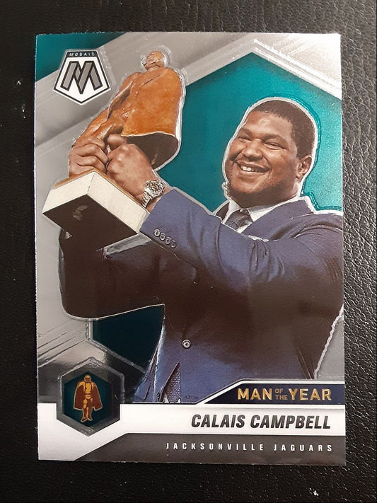 2021 Panini Mosaic Calais Campbell