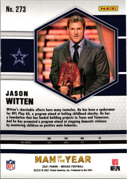 2021 Panini Mosaic Jason Witten