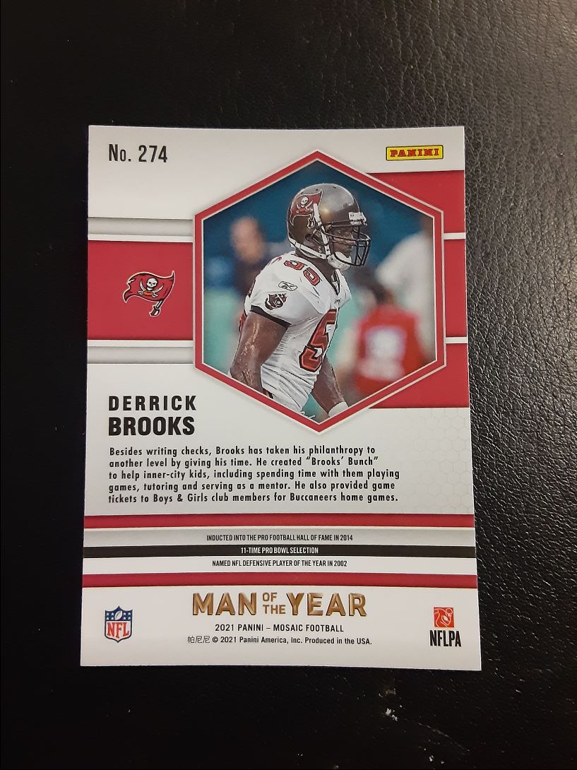 2021 Panini Mosaic Derrick Brooks