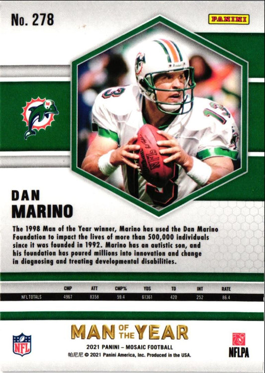 2021 Panini Mosaic Dan Marino