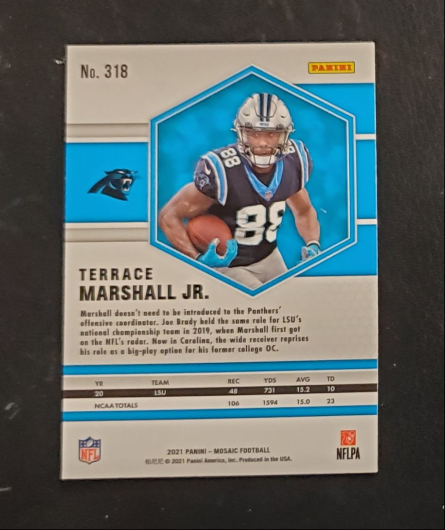 2021 Panini Mosaic Terrace Marshall Jr.