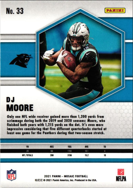 2021 Panini Mosaic DJ Moore