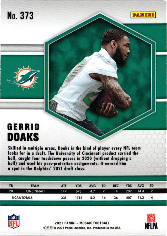 2021 Panini Mosaic Gerrid Doaks