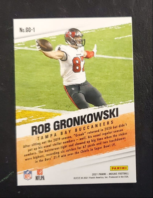 2021 Panini Mosaic Got Game? Rob Gronkowski