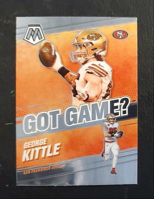 2021 Panini Mosaic Got Game? George Kittle