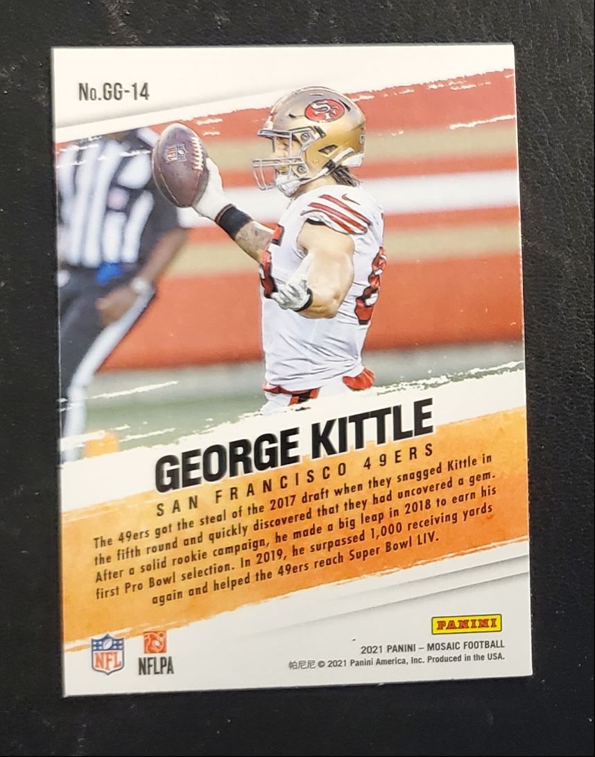 2021 Panini Mosaic Got Game? George Kittle