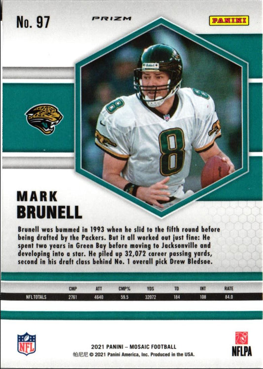 2021 Panini Mosaic Prizm Mark Brunell