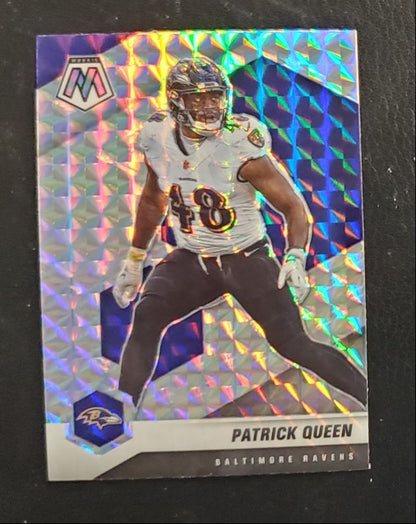 2021 Panini Mosaic Silver Mosaic Patrick Queen