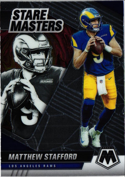 2021 Panini Mosaic Stare Masters Matthew Stafford