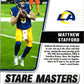 2021 Panini Mosaic Stare Masters Matthew Stafford