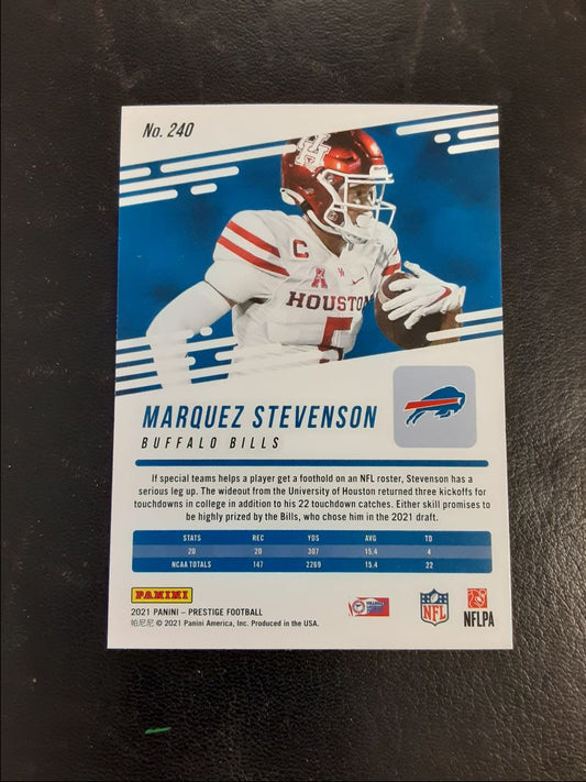 2021 Panini Prestige Marquez Stevenson