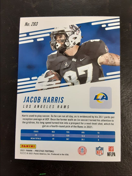 2021 Panini Prestige Jacob Harris