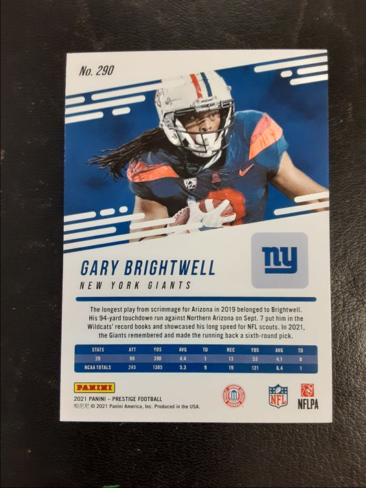 2021 Panini Prestige Gary Brightwell