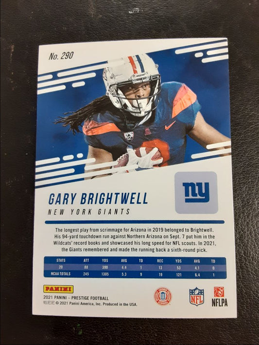 2021 Panini Prestige Gary Brightwell