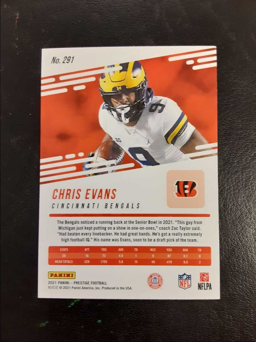 2021 Panini Prestige Chris Evans