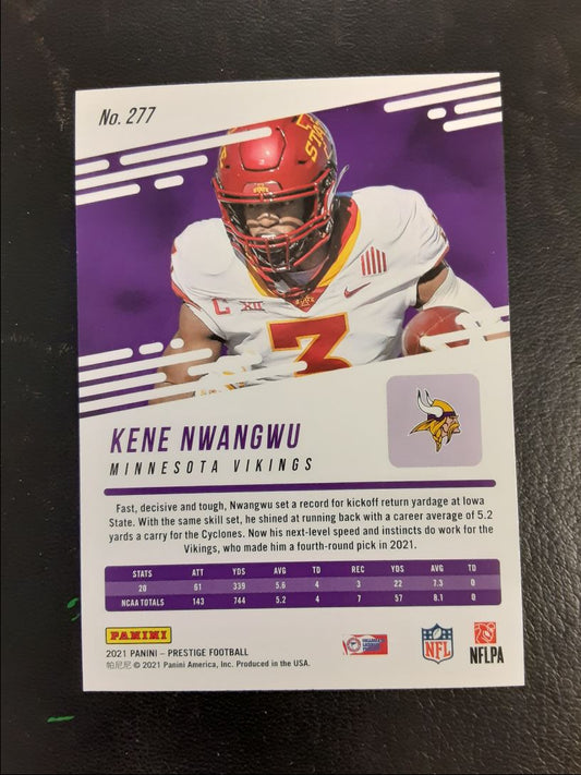 2021 Panini Prestige Kene Nwangwu