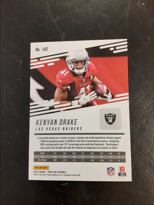 2021 Panini Prestige Xtra Points Astral Kenyan Drake