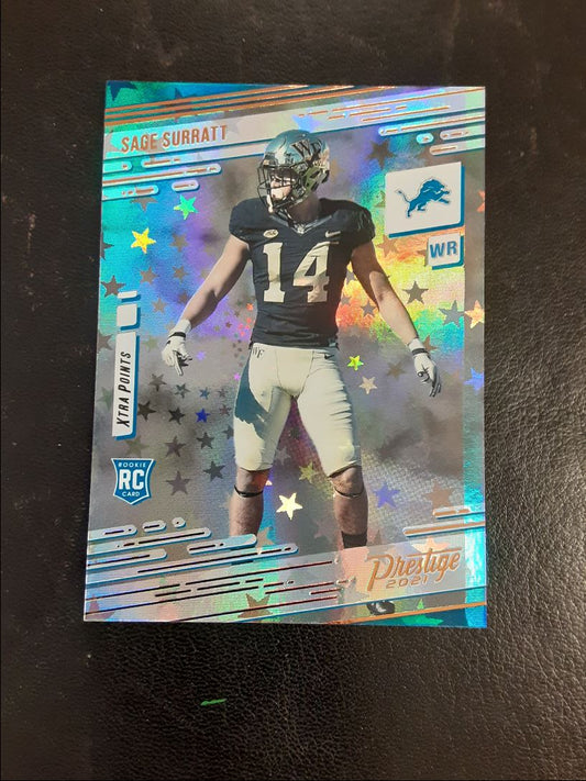 2021 Panini Prestige Xtra Points Astral Sage Surratt