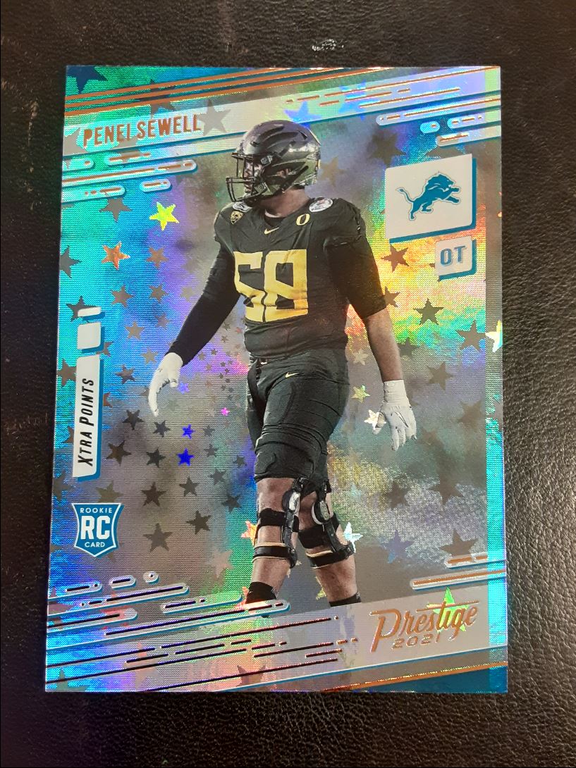 2021 Panini Prestige Xtra Points Astral Penei Sewell