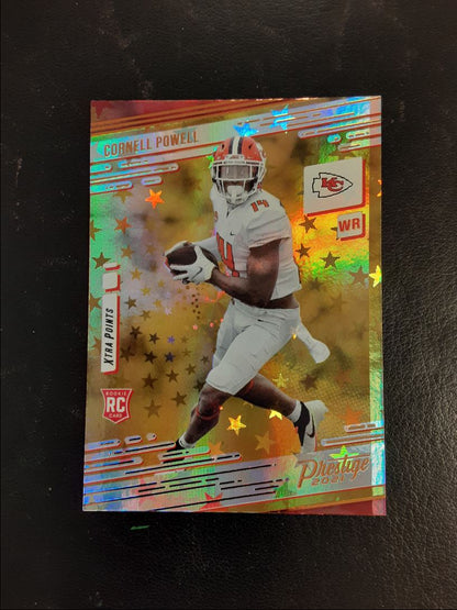 2021 Panini Prestige Xtra Points Astral Cornell Powell