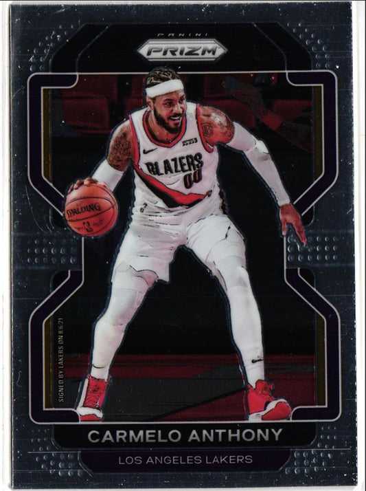 2021 Panini Prizm Carmelo Anthony