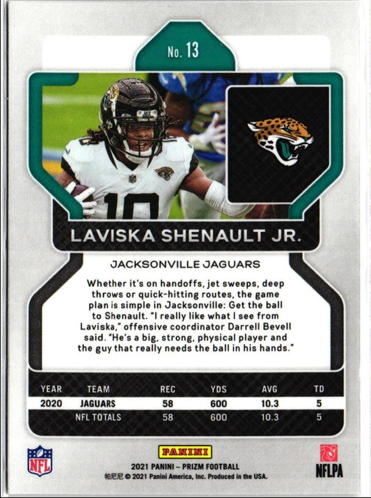 2021 Panini Prizm Laviska Shenault Jr.