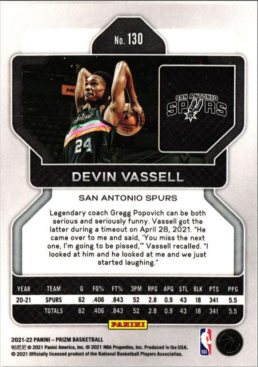 2021 Panini Prizm Devin Vassell