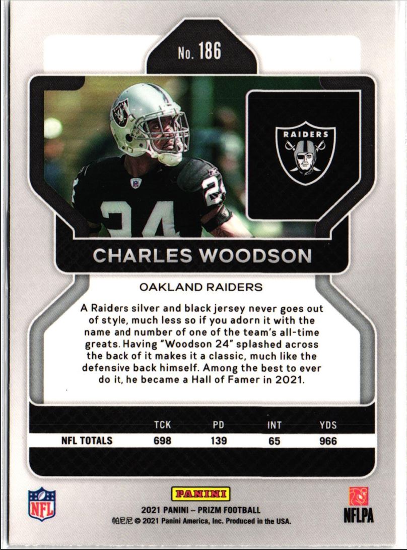 2021 Panini Prizm Charles Woodson