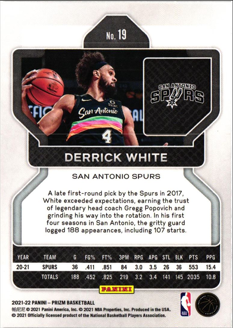 2021 Panini Prizm Derrick White