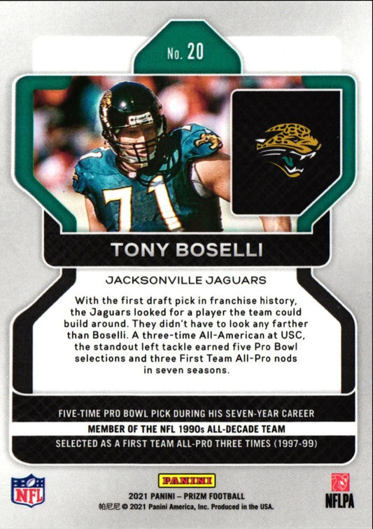 2021 Panini Prizm Tony Boselli